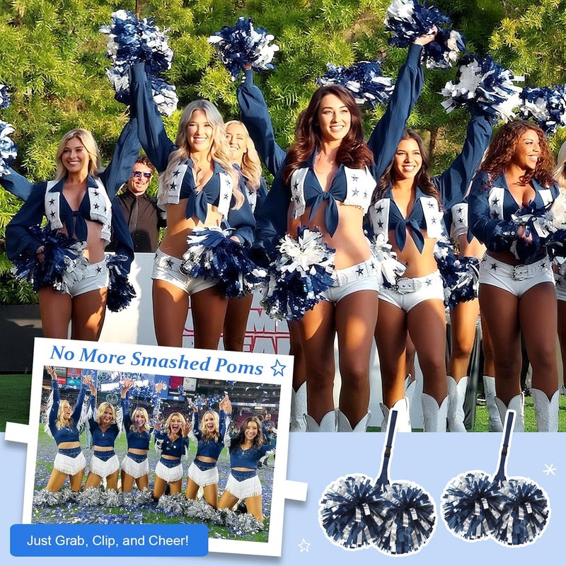 DEEKA Pom Pom Holder Carrier for Backpack Adjustable Cheer Bag Tags Accessories Cheerleader Team Essentials Tags - Image 5